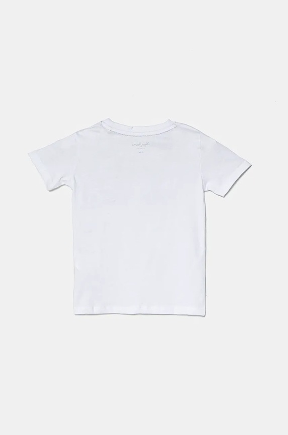 Dětské bavlněné tričko Pepe Jeans BAIN PB503915 bílá AW24