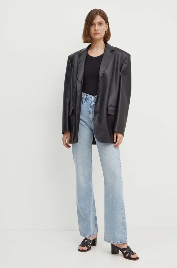 Top Calvin Klein K20K207190 čierna AW24