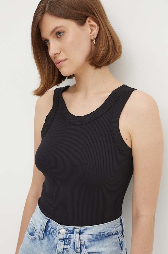 Top Calvin Klein čierna K20K207190