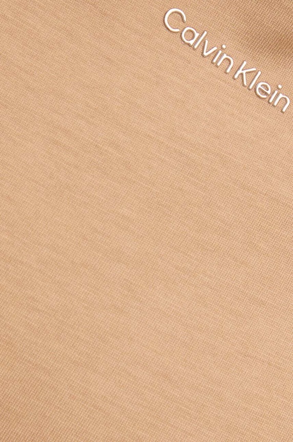 Calvin Klein t-shirt bawełniany K20K207212 beżowy