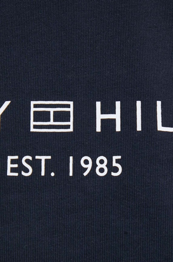Tommy Hilfiger t-shirt bawełniany WW0WW39782 granatowy
