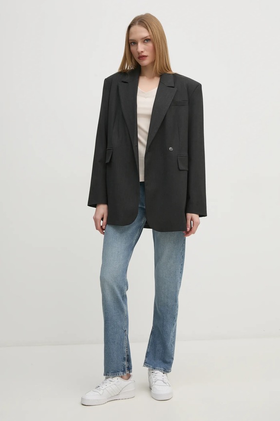 Ρούχα Βαμβακερό μπλουζάκι Calvin Klein Jeans 2-pack J20J223447 μαύρο