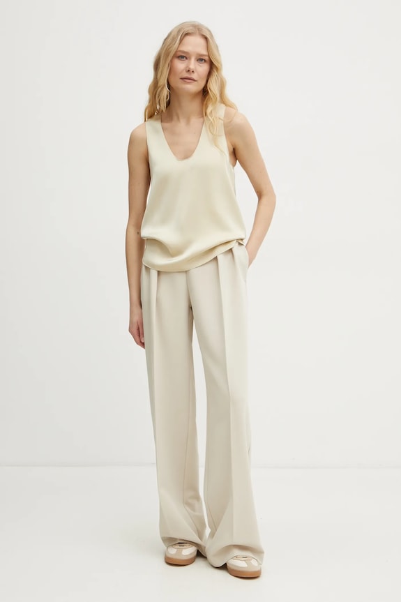 Patrizia Pepe camicetta 8C0725.A459 beige SS25