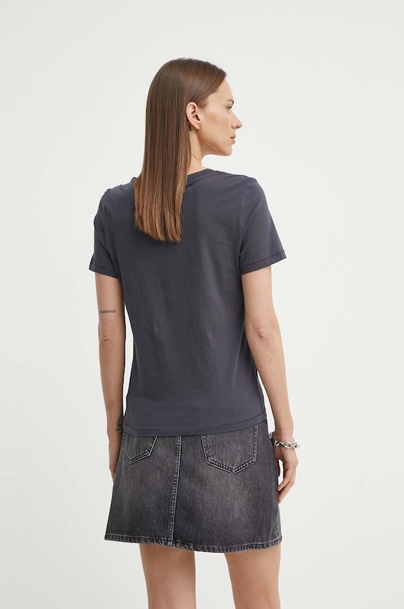 Odzież G-Star t-shirt bawełniany D24643.4107 szary