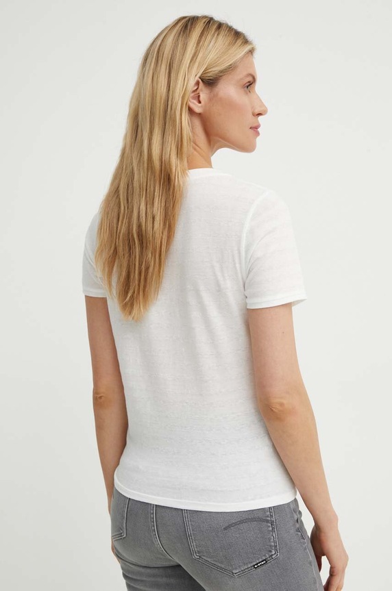 Odzież G-Star t-shirt D24661.D602 biały