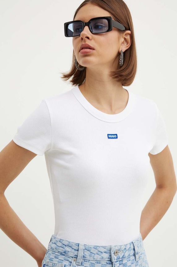 Футболка Hugo Blue Easy Tee_B slim белый 50523924