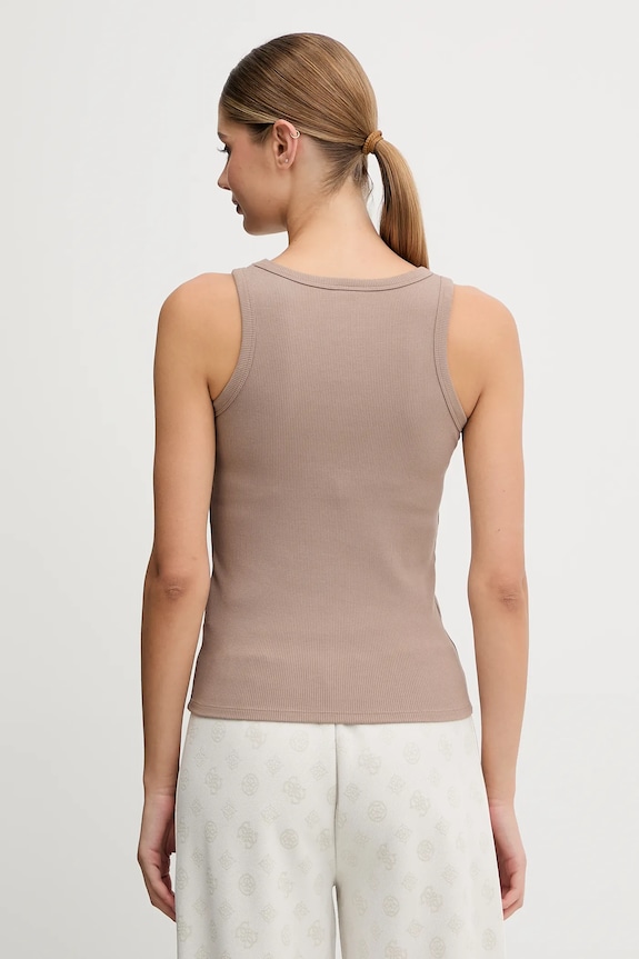 Îmbrăcăminte Guess top COLETTE V4YP06.K8RT2 bej