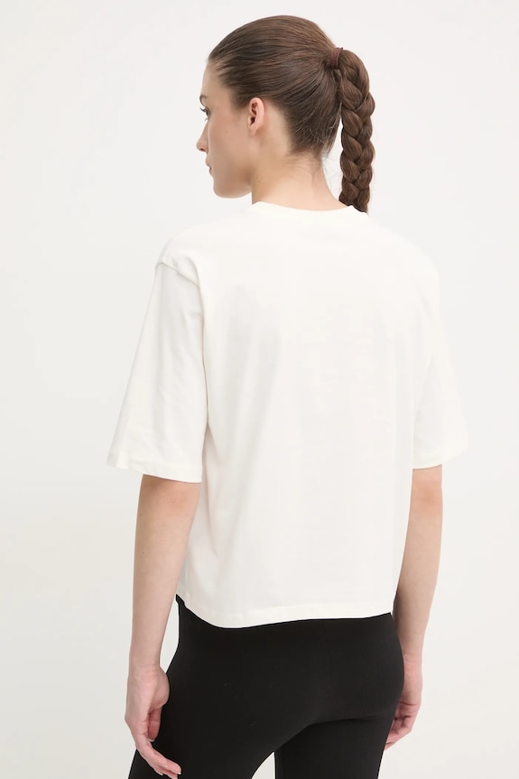 Odzież Guess t-shirt bawełniany AURLIE V4YI06.I3Z14 beżowy