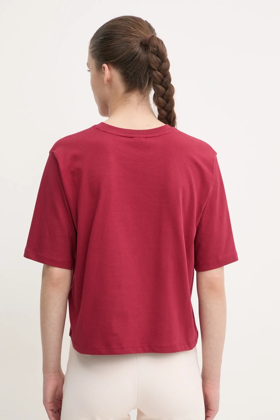 Ρούχα Βαμβακερό μπλουζάκι Guess AURLIE V4YI06.I3Z14 κόκκινο