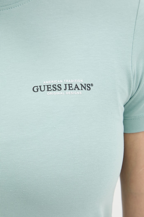 Guess Jeans tricou W4YI02.J1314 verde