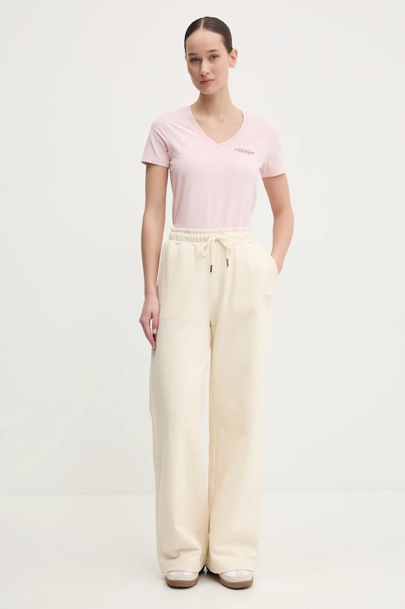 Tričko Guess Jeans W4YI23.J1314 ružová SS26