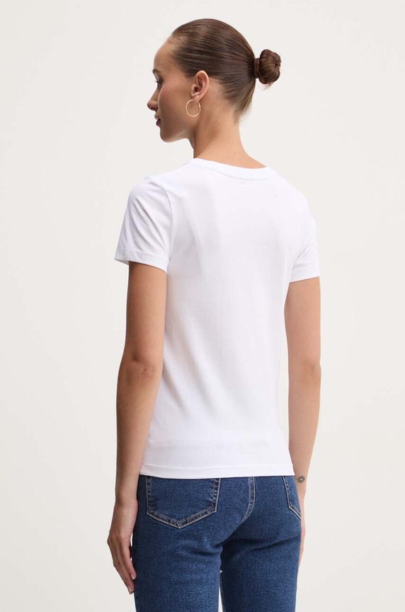 Îmbrăcăminte Guess Jeans tricou W4YI01.J1314 alb