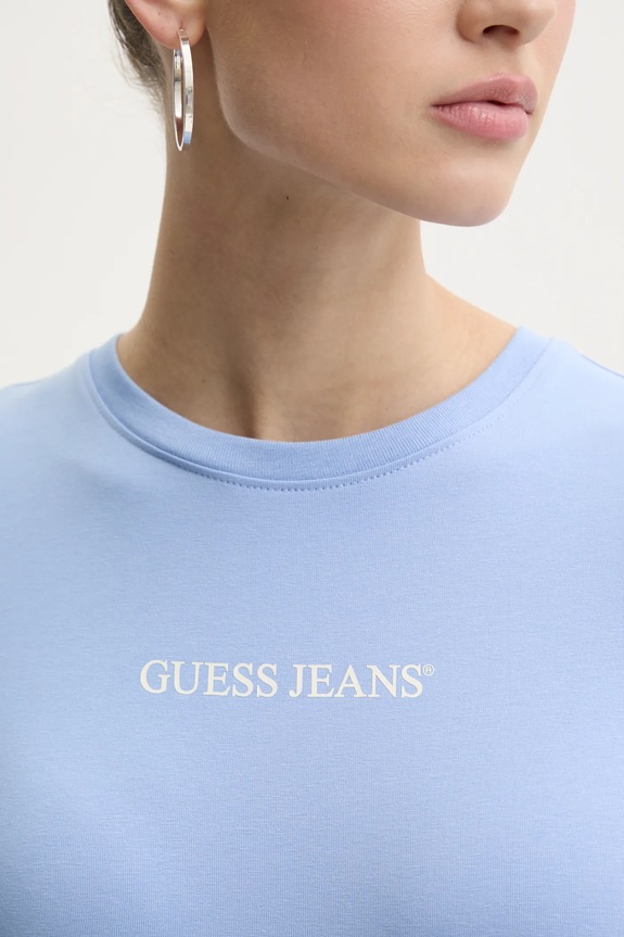 Guess Jeans t-shirt W4YI01.J1314 niebieski