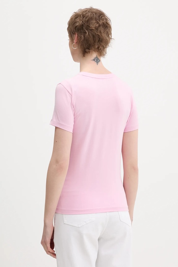 Odzież Guess Jeans t-shirt W4YI01.J1314 różowy