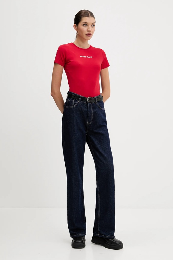 Guess Jeans t-shirt W4YI01.J1314 rosso SS26