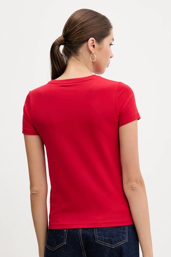Abbigliamento Guess Jeans t-shirt W4YI01.J1314 rosso