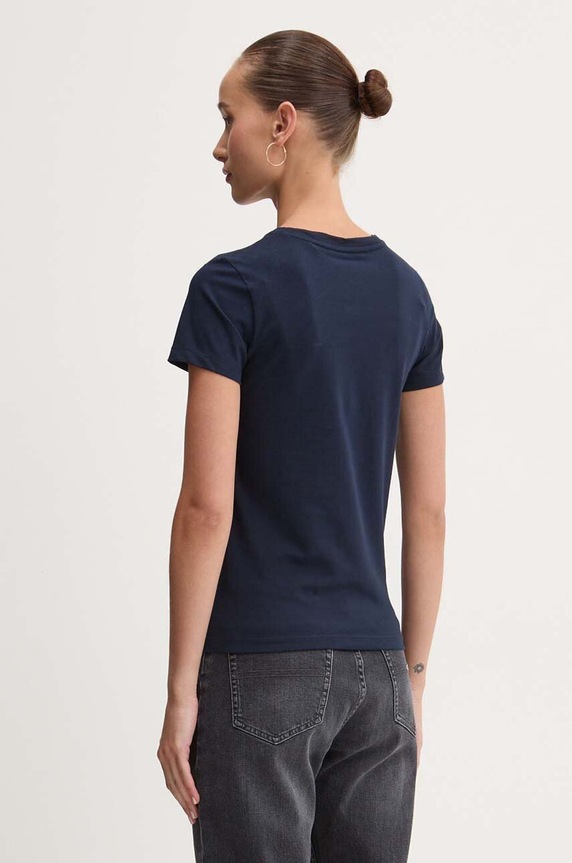 Îmbrăcăminte Guess Jeans tricou W4YI01.J1314 bleumarin