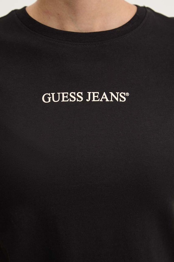 Tričko Guess Jeans W4YI01.J1314 čierna
