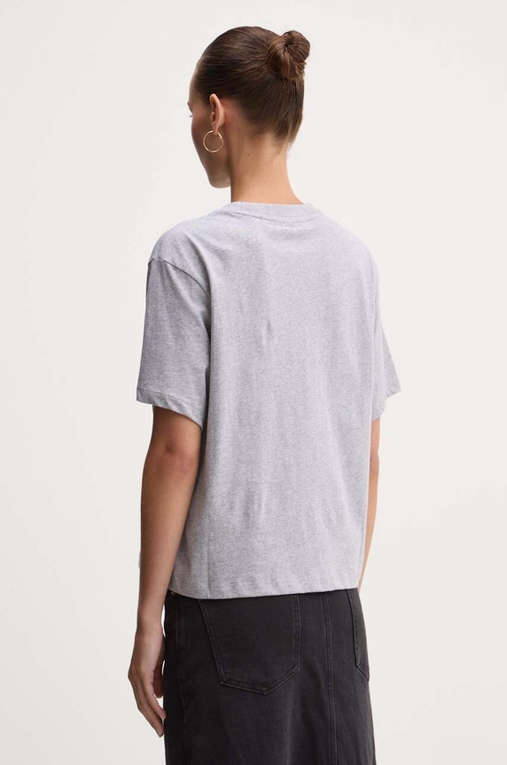 Odzież Guess Jeans t-shirt basic damski W4YI73.K8HM0 szary