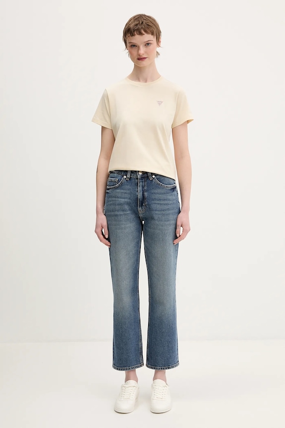 Majica kratkih rukava Guess Jeans W4YI10.J1314 bež SS26