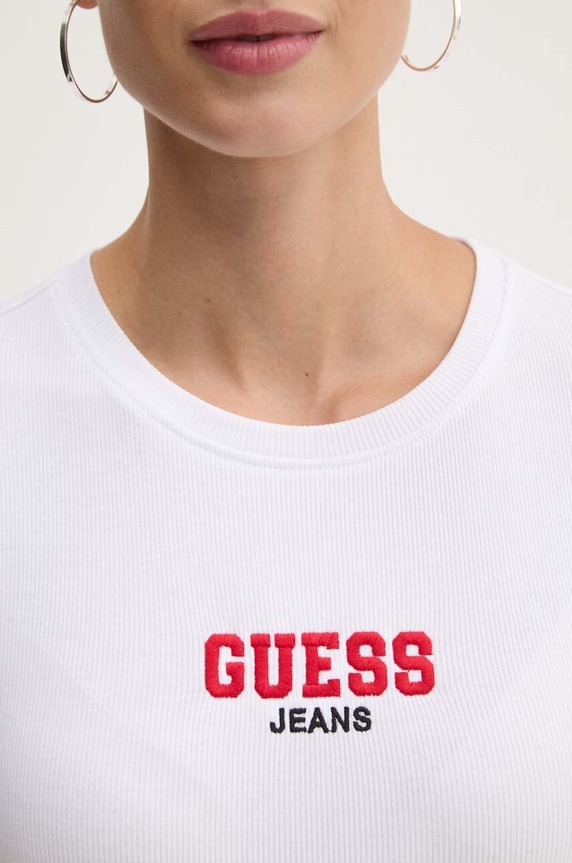Guess Jeans t-shirt W4YI64.KA0H1 biały