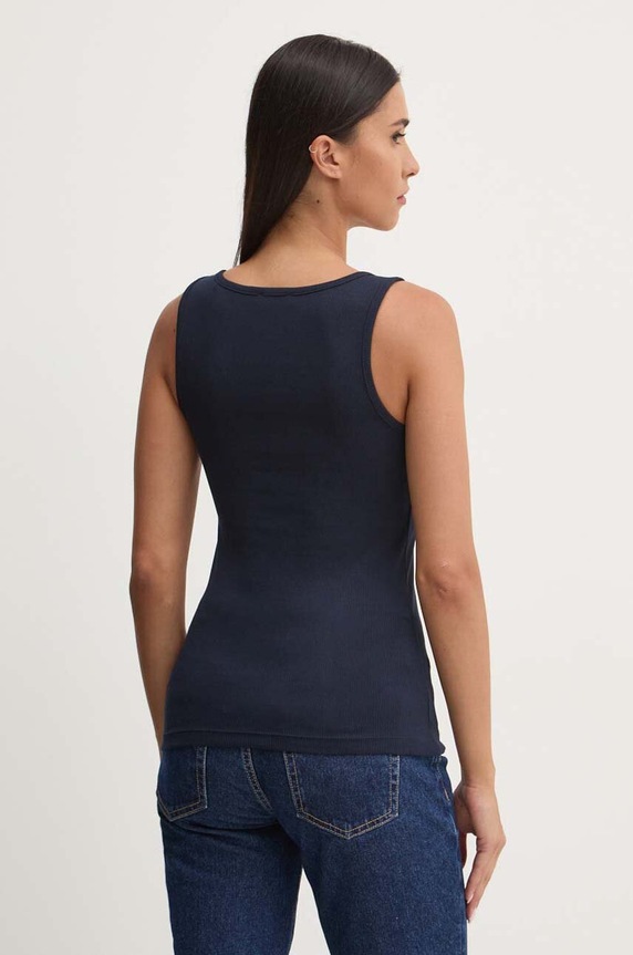 Oblečenie Top Guess Jeans W4YP48.KA0H1 tmavomodrá