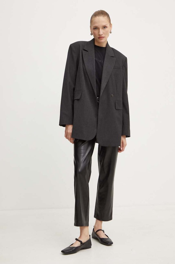 Pinko t-shirt bawełniany 104187.A251 czarny AW24