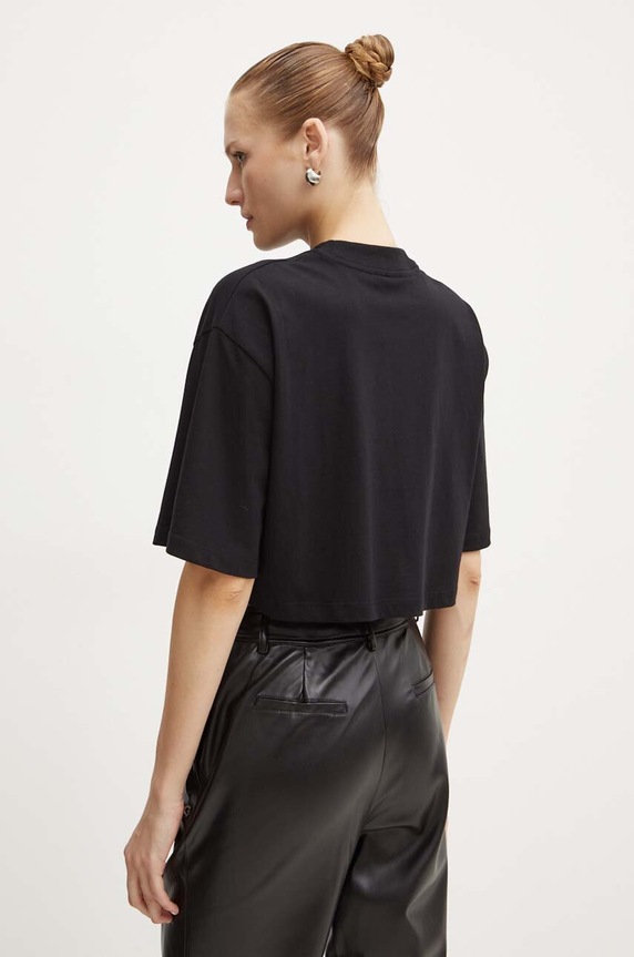 Odzież Pinko t-shirt bawełniany 104187.A251 czarny