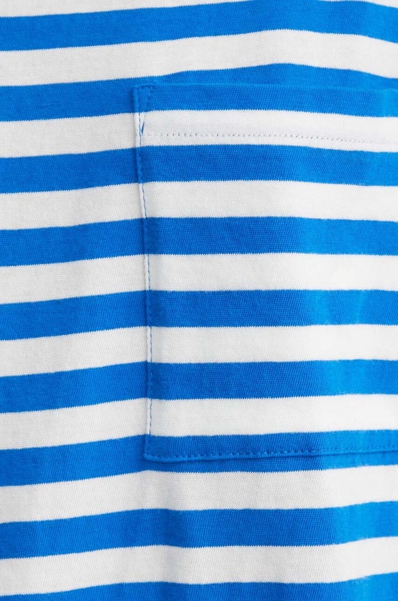 Βαμβακερό μπλουζάκι Marc O'Polo DENIM 5000005152 μπλε
