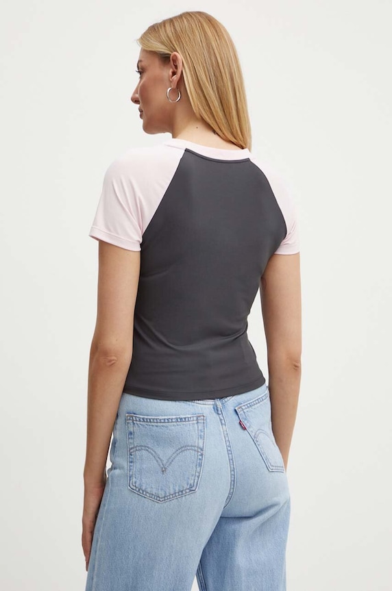 Odzież Miss Sixty t-shirt 6L2SJ1480000 SJ1480 6L2SJ1480000 szary