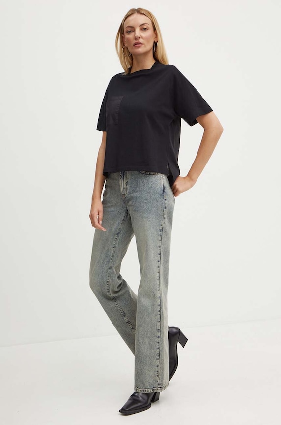 MAX&Co. t-shirt in cotone 2426946071200 nero AW24