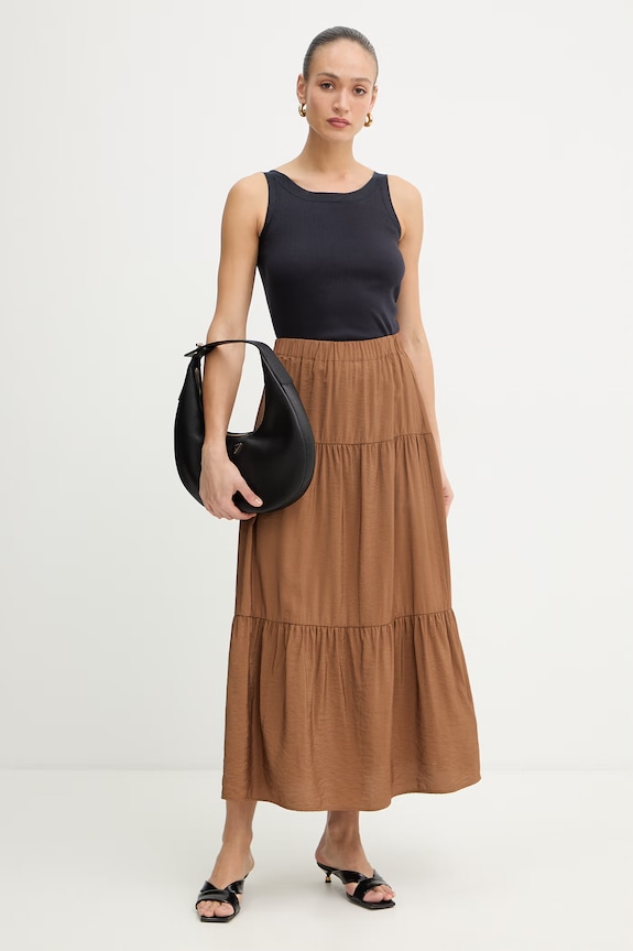 Bavlněný top MAX&Co. 2618941044200 námořnická modř SS26