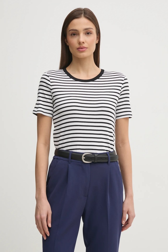 Bavlnené tričko United Colors of Benetton regular biela 30YSE16A0