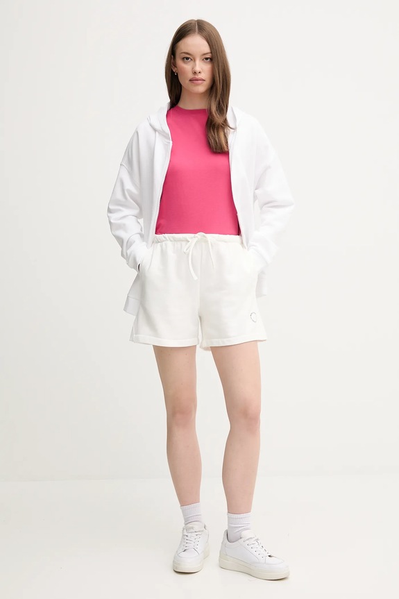 Хлопковая футболка United Colors of Benetton 3096D102O розовый SS25