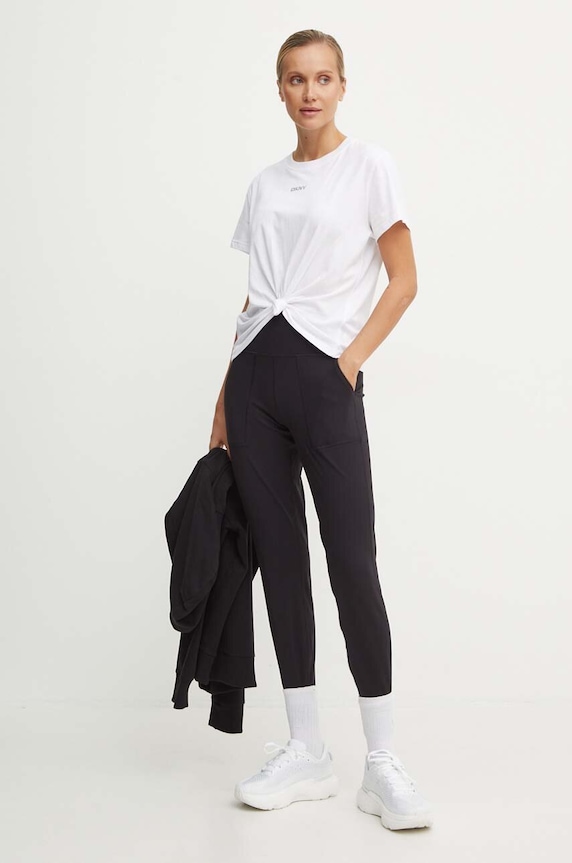 Dkny T-shirt in cotone DP4T9994 bianco AW24