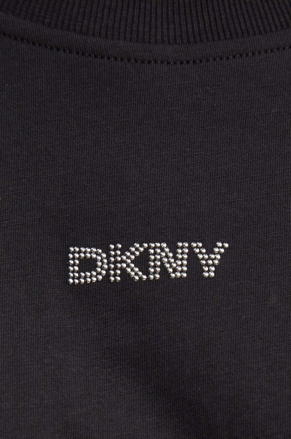 Bavlnené tričko Dkny DP4T9994 čierna