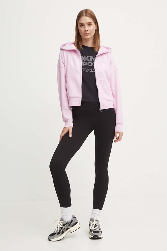 Bavlnené tričko Dkny DP4T9972 čierna AW24