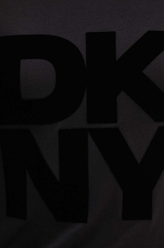 Хлопковая футболка Dkny чёрный D2G4A221
