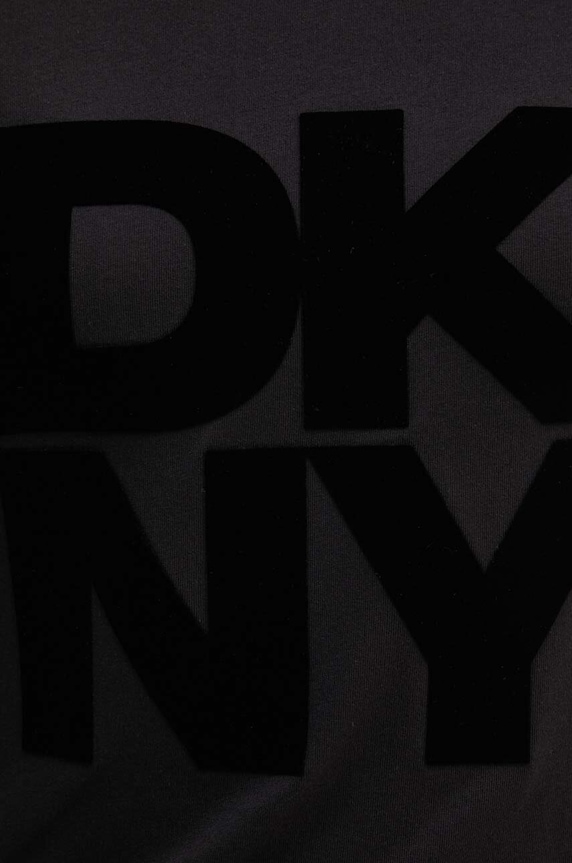 Хлопковая футболка Dkny чёрный D2G4A221