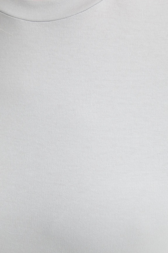 Βαμβακερό μπλουζάκι Theory L1024521 γκρί