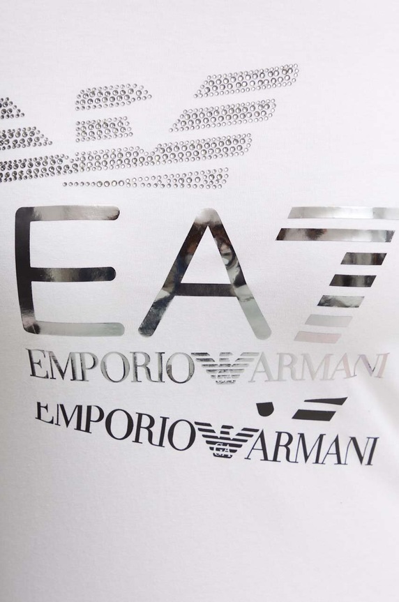 Tričko EA7 Emporio Armani TJQCZ.6DTT17.1100 bílá