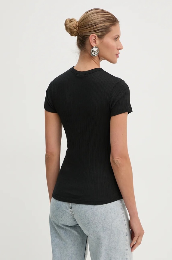 Ρούχα Μπλουζάκι Drykorn 89871.520175 μαύρο