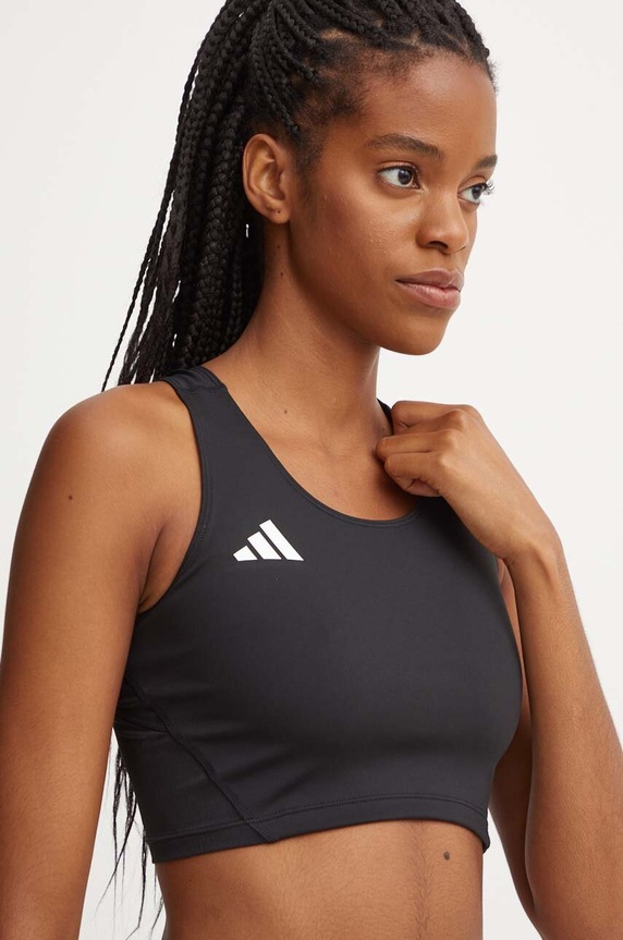 adidas Performance top da corsa Adizero Essentials nero IY5506