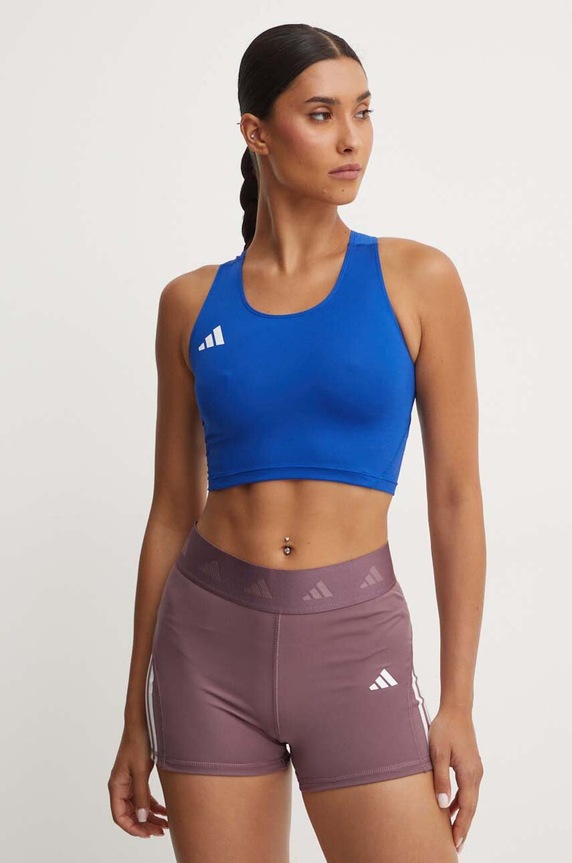 Bežecký top adidas Performance Adizero Essentials slim modrá IY5508