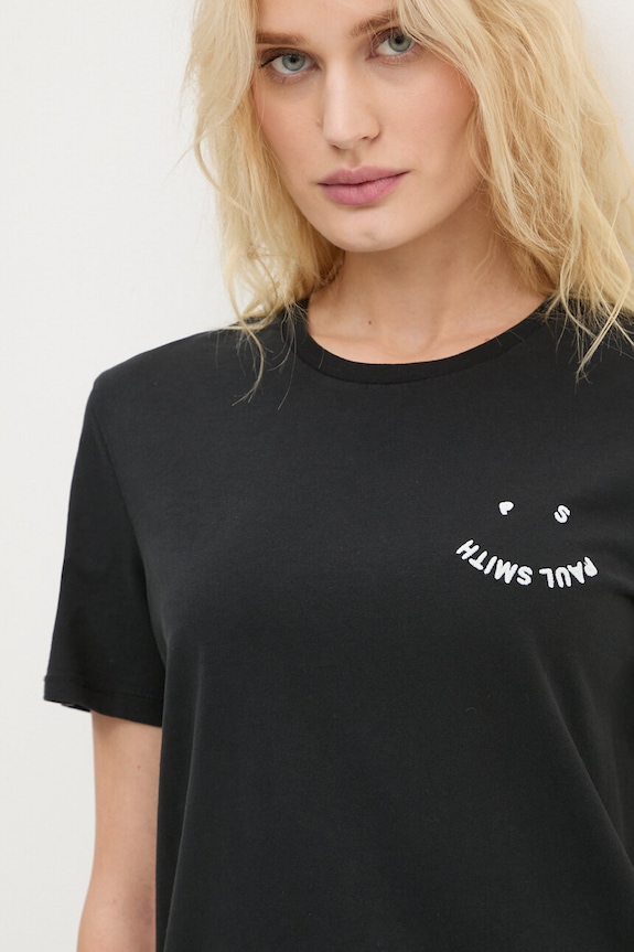 Îmbrăcăminte PS Paul Smith tricou din bumbac W2R.G799E.N21154 negru