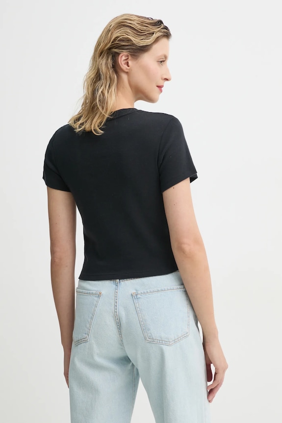 Oblečenie Bavlnené tričko Levi's A8798 čierna