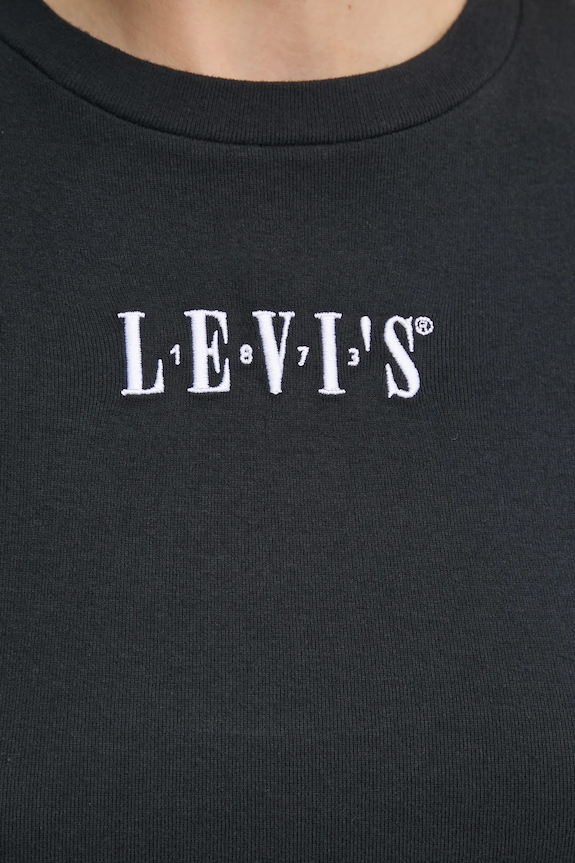 Bavlnené tričko Levi's A8798 čierna