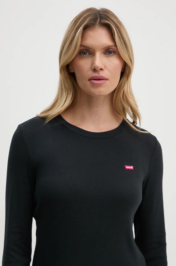 Levi's longsleeve czarny 000KL