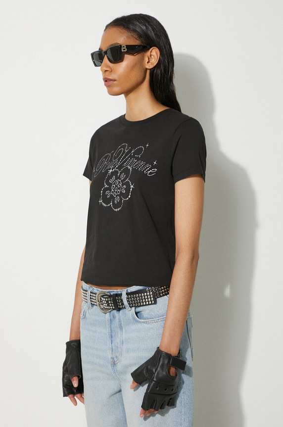 Kenzo cotton t-shirt Constellation Classic black FE62TS1444SO.99J