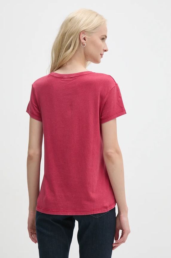 Oblečenie Tričko Pepe Jeans FELICE PL505952 ružová